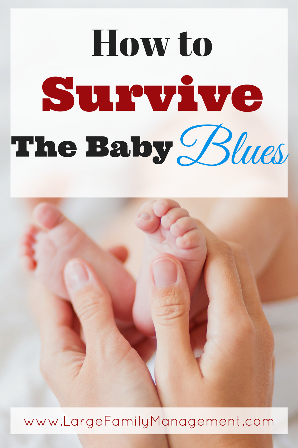Dealing with the baby blues can be maddening. These are my top ways for dealing with my postpartum emotions during those first three months with a newborn.|postpartum depression|baby blues|large family baby